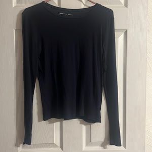 Navy blue American Eagle long sleeve shirt